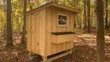 6 foot by 4 foot walk in chicken coop with four (4) nesting boxes. 6ft x 4ft. 6x4 Preassembled, Pre-assembled
