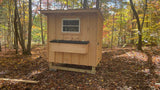6 foot by 4 foot walk in chicken coop with four (4) nesting boxes. 6ft x 4ft. 6x4 Preassembled, Pre-assembled