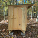 Right side of 6 foot by 4 foot walk in chicken coop with four (4) nesting boxes. 6ft x 4ft. 6x4 Preassembled, Pre-assembled